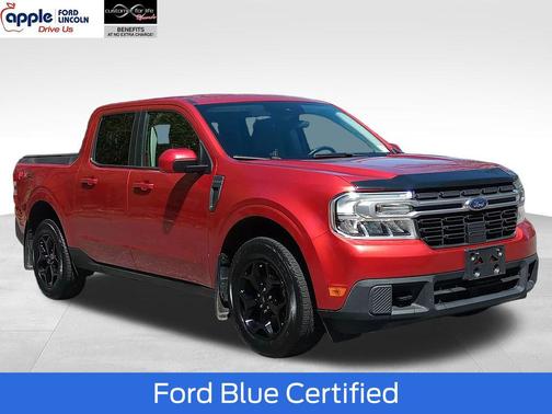 Hot Pepper Red Tinted Clearcoat Metallic 2022 Ford Maverick Lariat