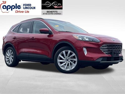 Rapid Red Metallic Tinted Clearcoat 2021 Ford Escape Titanium