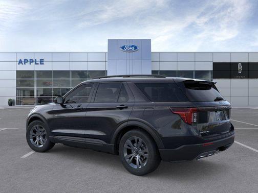 Agate Black Metallic 2026 Ford Explorer Active