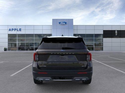 Agate Black Metallic 2026 Ford Explorer Active