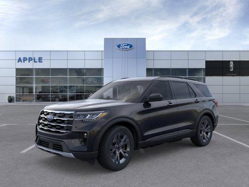 Agate Black Metallic 2026 Ford Explorer Active