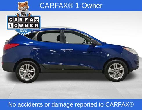 Iris Blue 2011 Hyundai TUCSON GLS