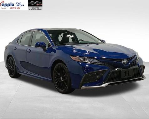 Blue 2023 Toyota Camry XSE