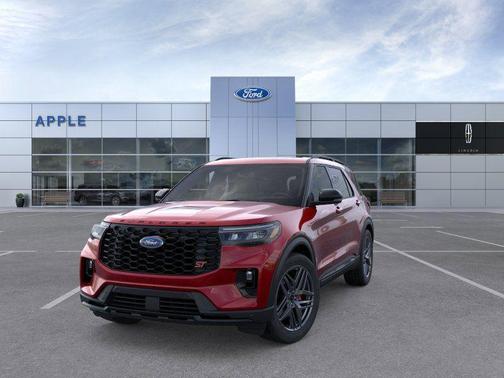 Rapid Red Metallic Tinted Clearcoat 2026 Ford Explorer ST