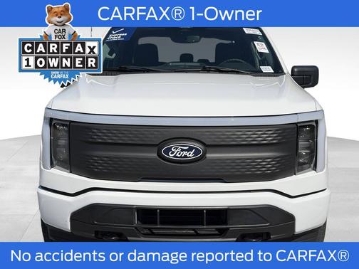 Oxford White 2024 Ford F-150 Lightning XLT
