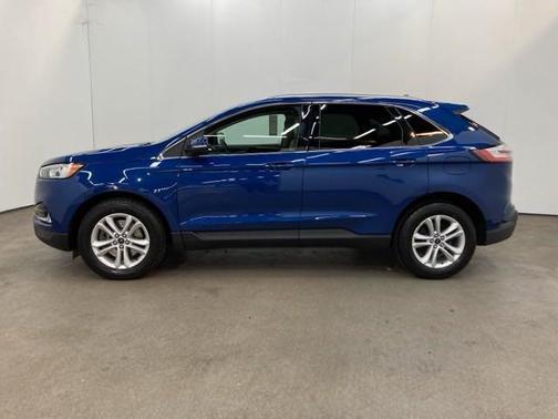 Atlas Blue Metallic 2020 Ford Edge SEL