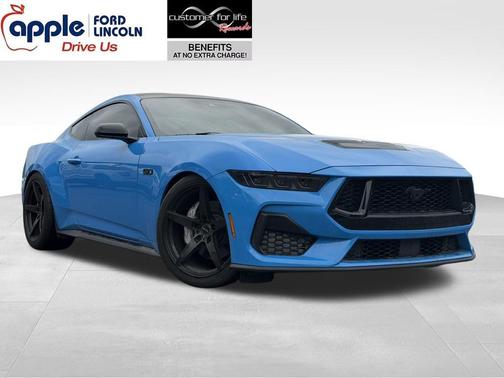 Grabber Blue Metallic 2024 Ford Mustang GT Premium