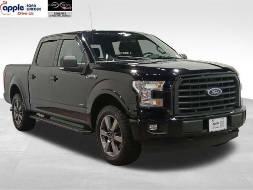 Shadow Black 2017 Ford F-150 XLT