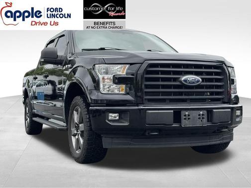 Shadow Black 2017 Ford F-150 XLT
