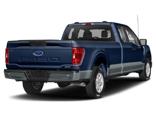 Antimatter Blue Metallic 2021 Ford F-150 XLT