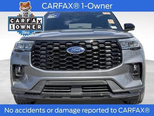 Gray Metallic 2025 Ford Explorer ST-Line