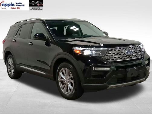 Agate Black Metallic 2023 Ford Explorer Limited