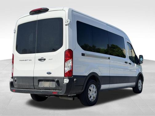 Oxford White 2024 Ford Transit-350 XLT