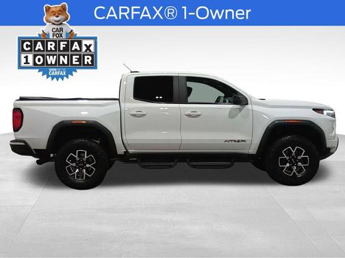 Summit White 2023 GMC Canyon AT4X