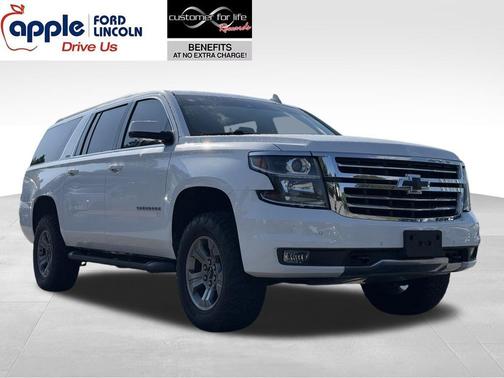 Summit White 2020 Chevrolet Suburban LT