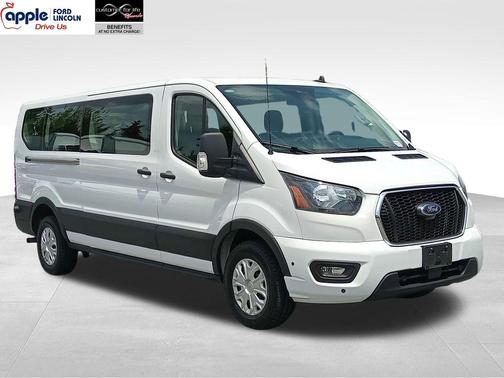 Oxford White 2024 Ford Transit-350 XLT