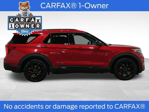Rapid Red Metallic Tinted Clearcoat 2023 Ford Explorer ST