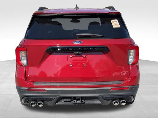 Rapid Red Metallic Tinted Clearcoat 2023 Ford Explorer ST