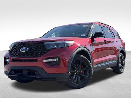 Rapid Red Metallic Tinted Clearcoat 2023 Ford Explorer ST