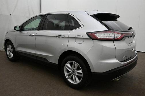 White Platinum Metallic Tri-Coat 2017 Ford Edge SEL