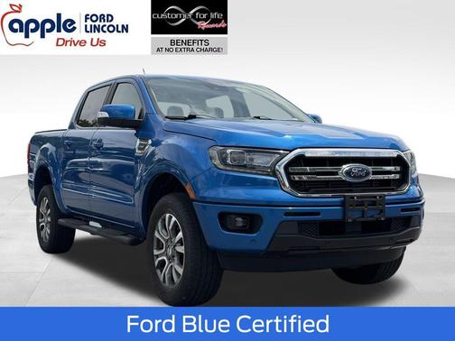 Velocity Blue Metallic 2021 Ford Ranger LARIAT