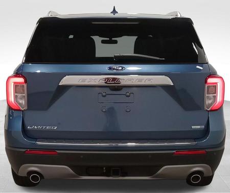 Blue Metallic 2020 Ford Explorer Limited