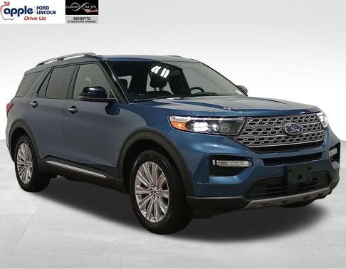 Blue Metallic 2020 Ford Explorer Limited