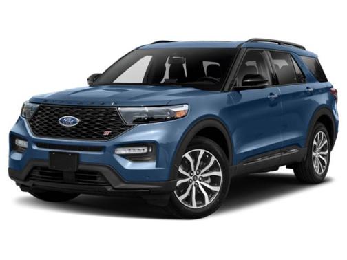 Blue Metallic 2020 Ford Explorer Limited