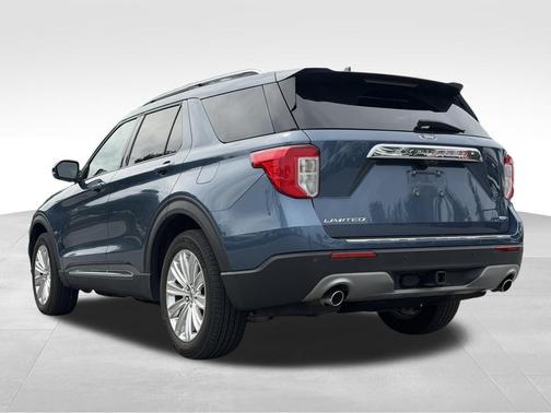 Blue Metallic 2020 Ford Explorer Limited