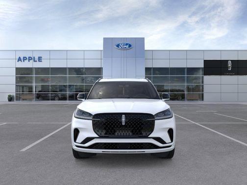 Pristine White Metallic Tri-Coat 2026 Lincoln Aviator Reserve AWD