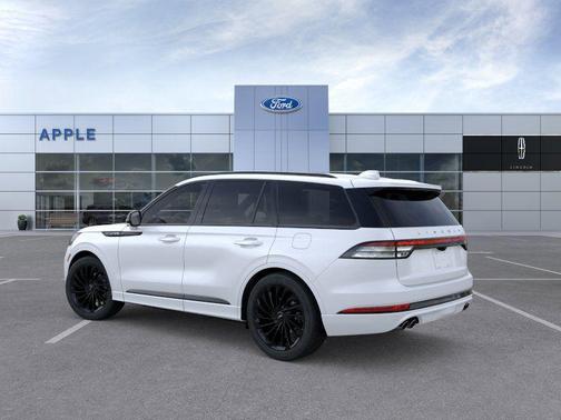 Pristine White Metallic Tri-Coat 2026 Lincoln Aviator Reserve AWD