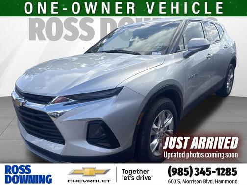 Silver Ice Metallic 2022 Chevrolet Blazer 2LT