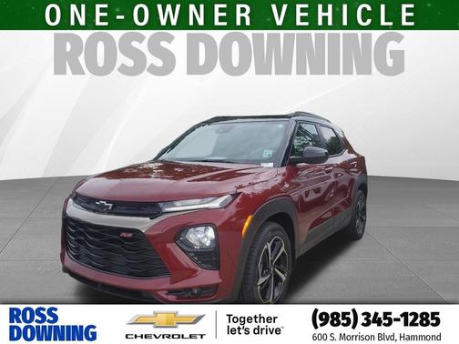 Crimson Metallic 2023 Chevrolet Trailblazer RS