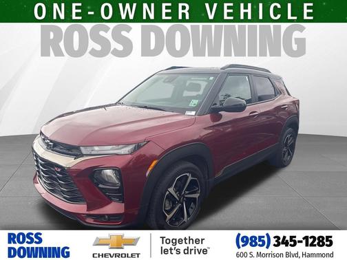 Crimson Metallic 2023 Chevrolet Trailblazer RS