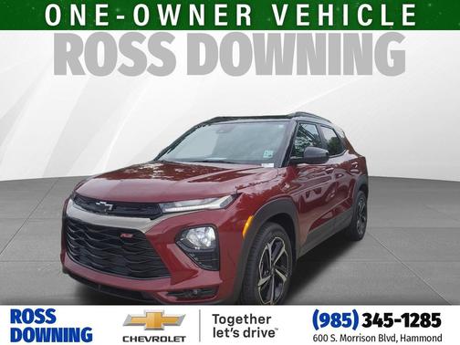 Crimson Metallic 2023 Chevrolet Trailblazer RS