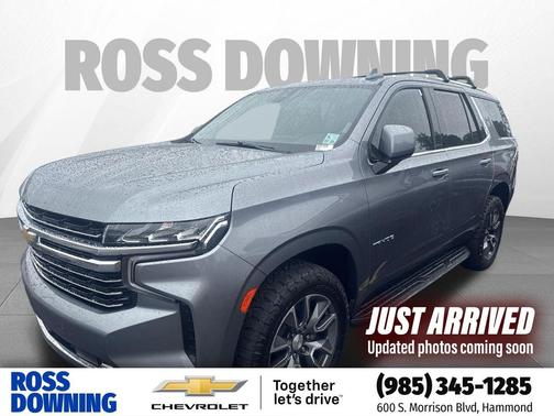 Satin Steel Metallic 2021 Chevrolet Tahoe LT