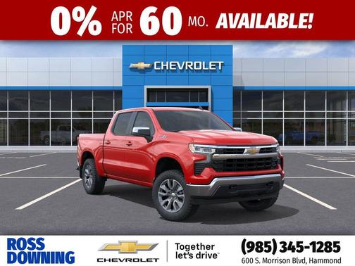 Red Hot 2026 Chevrolet Silverado 1500 LT