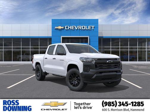 Summit White 2026 Chevrolet Colorado WT