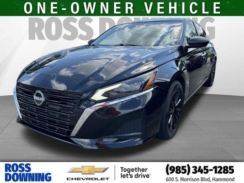 Super Black 2024 Nissan Altima S FWD