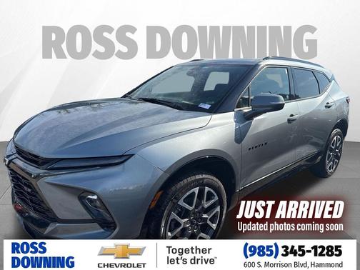 Sterling Gray Metallic 2025 Chevrolet Blazer RS