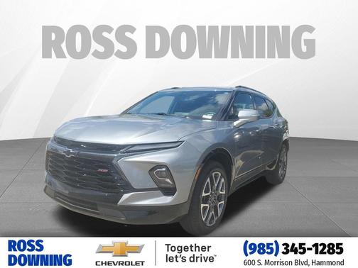 Sterling Gray Metallic 2025 Chevrolet Blazer RS