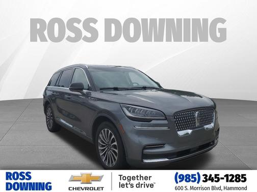 Asher Gray Metallic Clearcoat 2023 Lincoln Aviator Reserve AWD