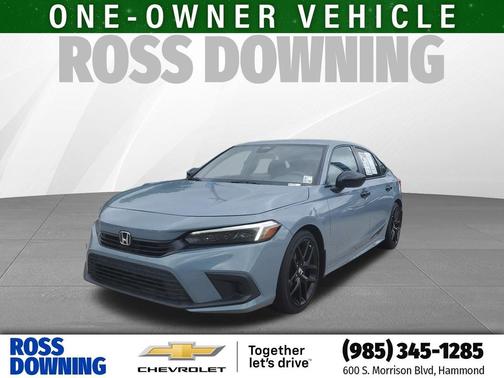 Gray Pearl 2023 Honda Civic Sport