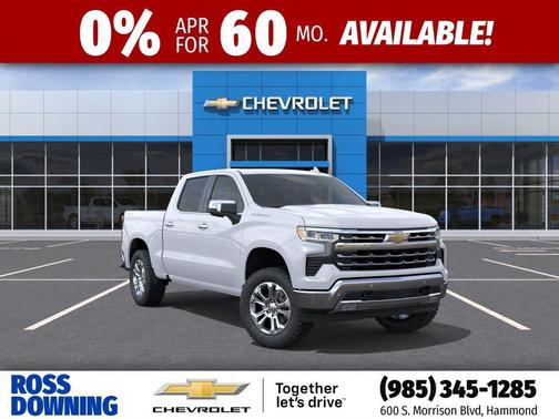 Polar White Tricoat 2026 Chevrolet Silverado 1500 LTZ