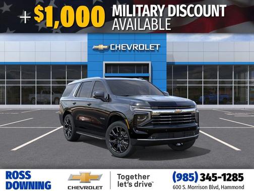 Black 2026 Chevrolet Tahoe LT
