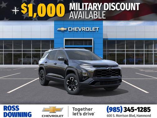 Mosaic Black Metallic 2026 Chevrolet Equinox AWD ACTIV