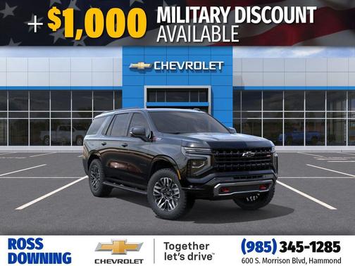Black 2026 Chevrolet Tahoe 4WD Z71