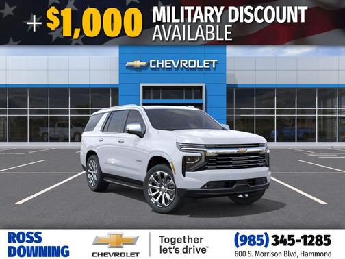 Polar White Tricoat 2026 Chevrolet Tahoe Premier