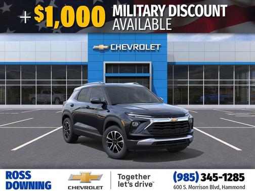 Mosaic Black Metallic 2026 Chevrolet Trailblazer LT