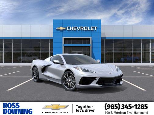 Blade Silver Metallic 2026 Chevrolet Corvette Stingray w/1LT